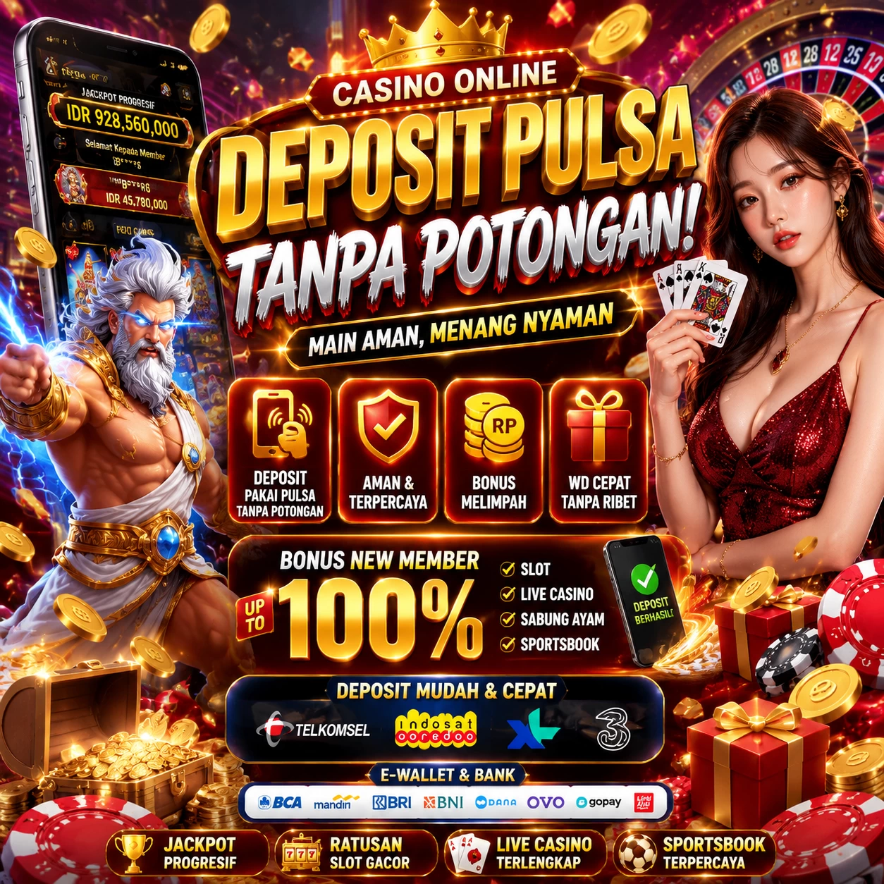Tampilan Utama Game